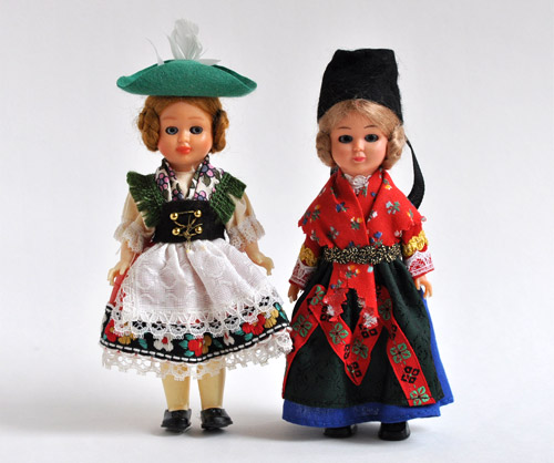 シトラス・ペーパー 商品ディテール＿ドイツ 民族衣装のお人形＜チロル＞
