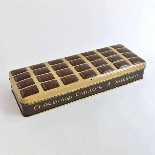 オランダ　Driessen社のチョコレート缶＜CARRO'S ロング A＞