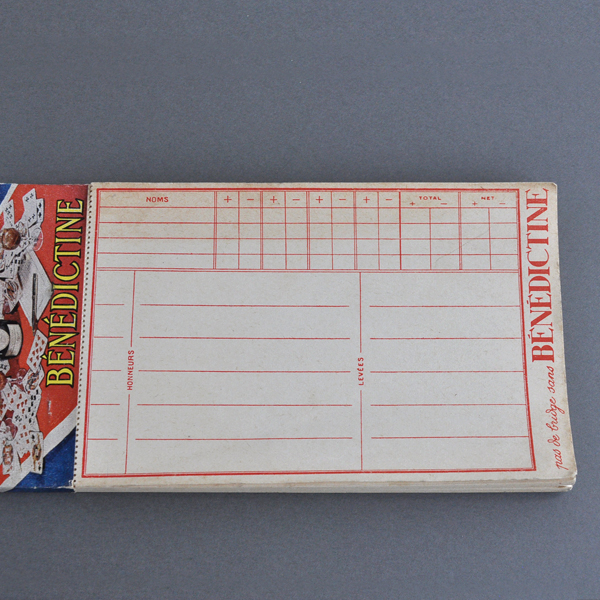 �t�����X�@�L���t�� �u���b�W�̃X�R�A�J�[�h ��BENEDICTINE��