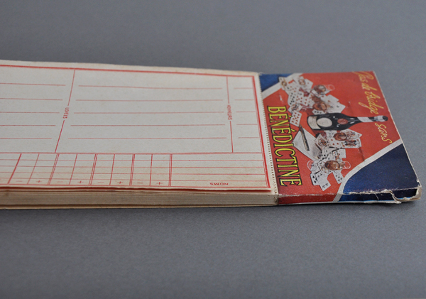 �t�����X�@�L���t�� �u���b�W�̃X�R�A�J�[�h ��BENEDICTINE��