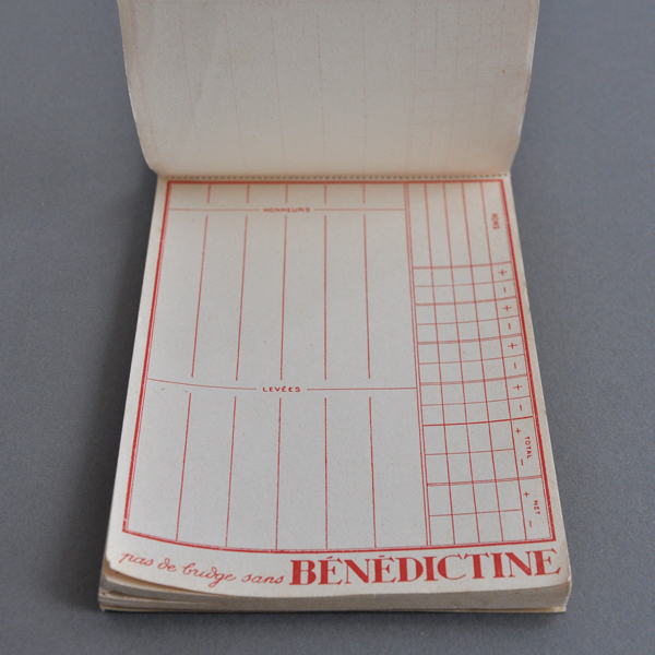 �t�����X�@�L���t�� �u���b�W�̃X�R�A�J�[�h ��BENEDICTINE��